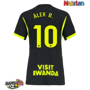 Atletico Madrid Alex Baena #10 Vieraspaita Naisten 2026-27 Lyhythihainen